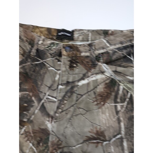 Realtree Camo Pants Mens 36x30 Hunting Streetwear Y2K 100% Cotton Double Knee - Picture 5 of 12